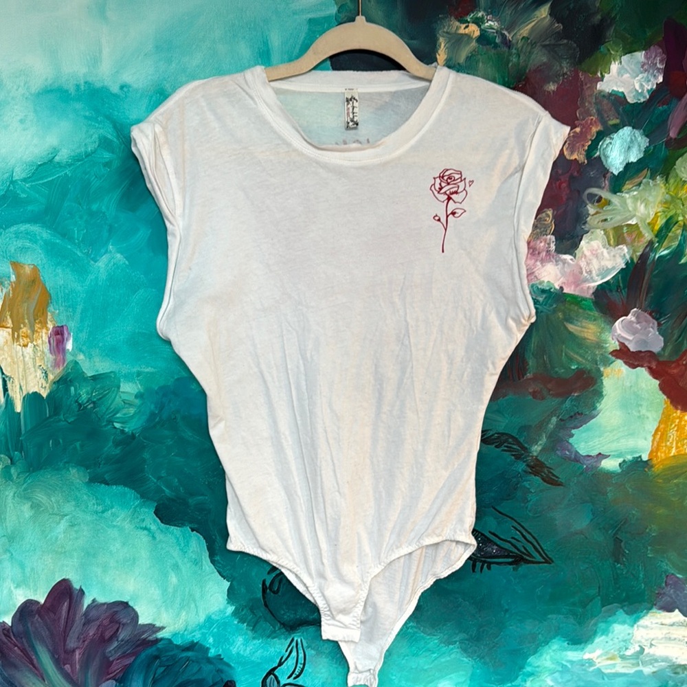 White Rose Women's Bodysuit